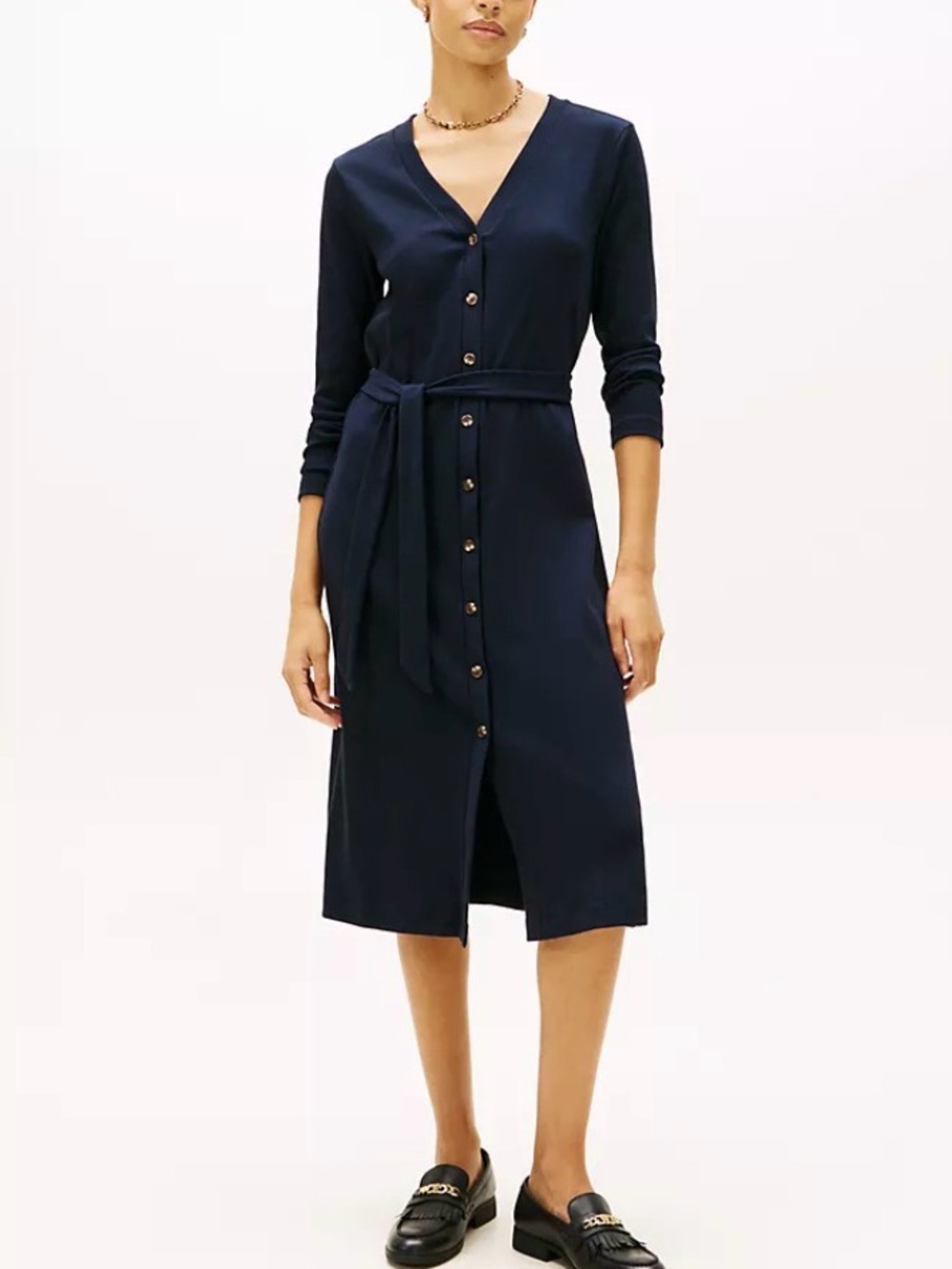 Tommy Hilfiger Belted Rib-Knit Cardigan